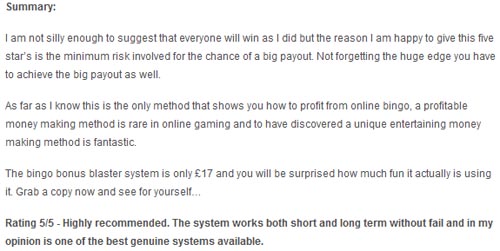Bingo System Review
